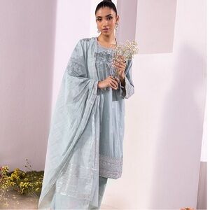 Pakistani Designer Alkaram Dress 2Pc
